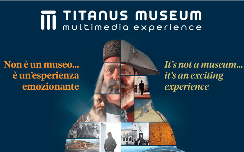 Titanus Múzeum jegyek: San Marino 3D-ben és hologramokkal