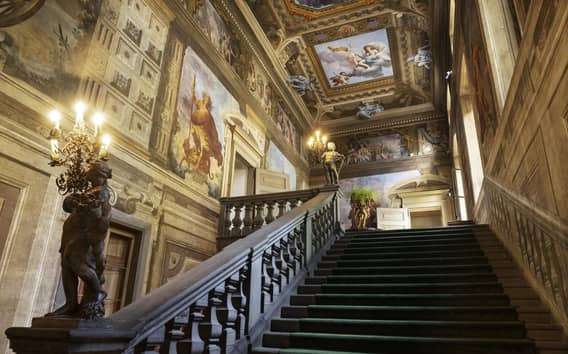 Palazzo Moroni v Bergamu: vstupenka do paláce a zahrad