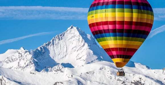 Aosta: vuelo en globo aerostático con impresionantes vistas de los Alpes