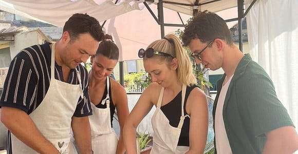 Genova : cours de cuisine locale avec vin sur les pâtes et le pesto faits maison