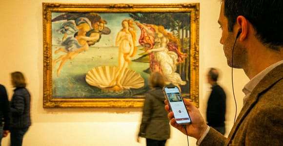 Florens: Biljett för prioriterad åtkomst till Uffizi och valfri ljudapp