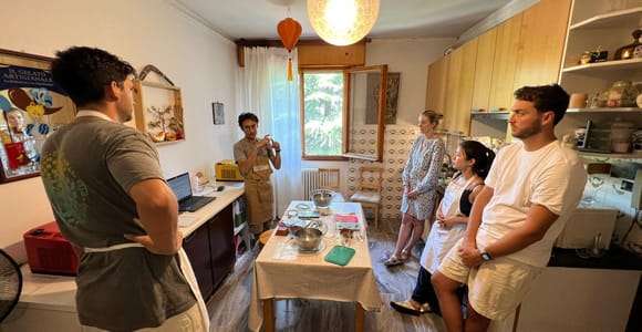 Bologna: Workshop i gelatotillverkning med en professionell
