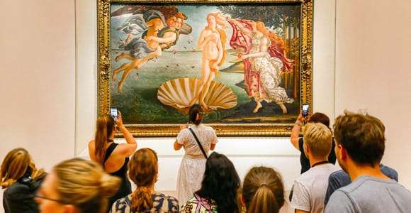 Florens: Uffizi Guidad tur med Skip-the-Line inträdesbiljett