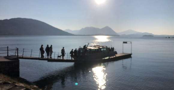 Lago Maggiore: Bootsfahrt nach Luino von Feriolo
