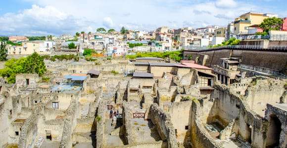 Ercolano: toegangsbewijs voor Herculaneum met optionele audiogids