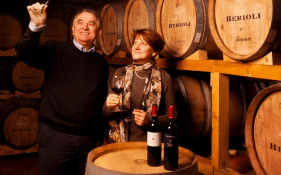 Weingut-Verkostung am Trasimenischen See bei Perugia
