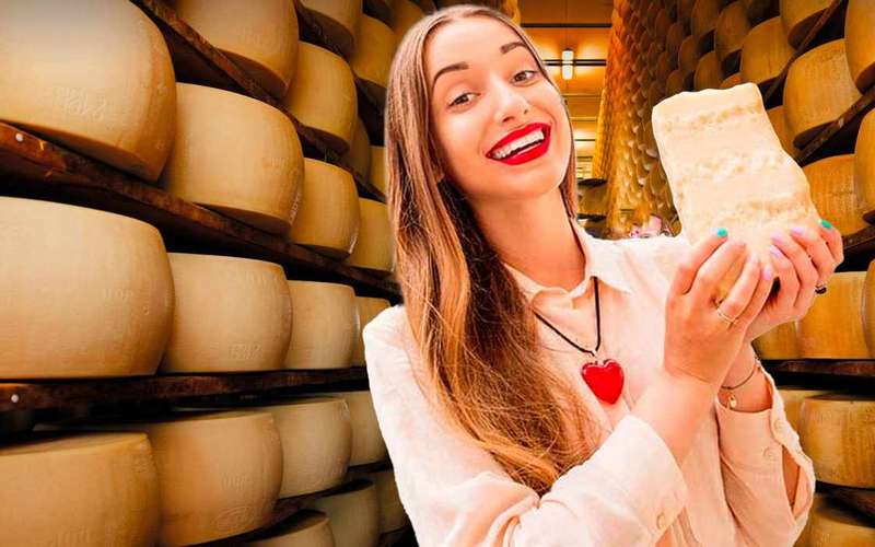 Parmigiano Reggiano-gyárlátogatás Parmában borkóstolóval