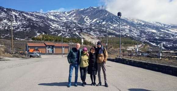 Z Catanie, Acireale, Giarre: Půldenní výlet na sopku Etna