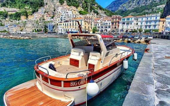 Paseo en barco a Positano y Amalfi desde Sorrento