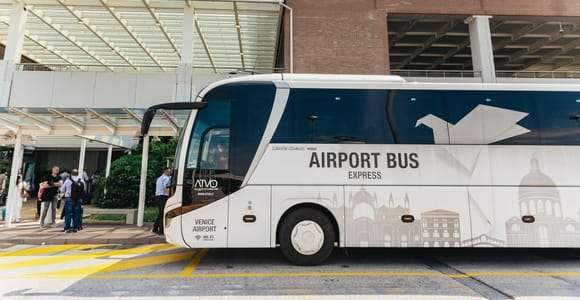 Venecia: Traslado en autobús entre el aeropuerto Marco Polo y la ciudad