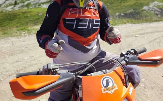 Oltrepò: Noleggio moto da enduro e guida per tour fuori strada