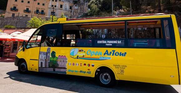 Mondello e Monte Pellegrino: Tour panoramico da Palermo in bus turistico