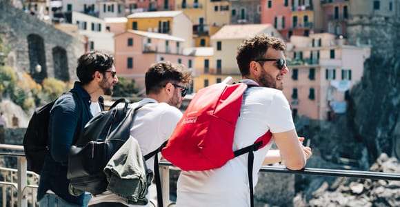 Florens: Cinque Terre Cinque Terre dagsutflykt med valfri gatumat