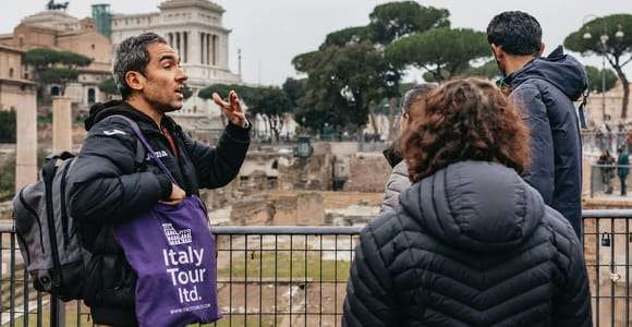 Roma: Visita al Coliseo, el Foro Romano y el Palatino