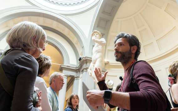 Prohlídka Galerie Accademia s průvodcem a Davidem