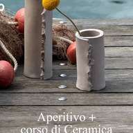 Kerámiatanfolyam Santa Margherita Ligure-ban aperitiffel