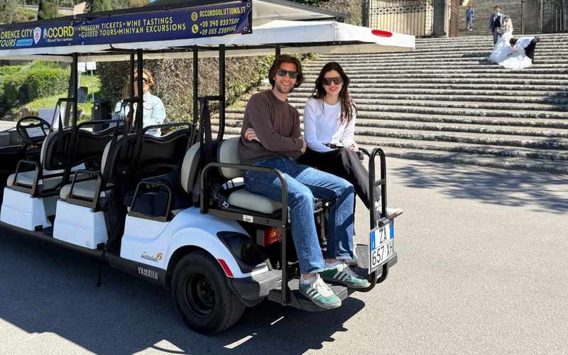 Florence : Excursion en voiturette de golf dans la vieille ville