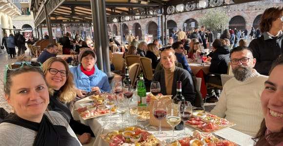 Verona: Degustação de alimentos e passeio a pé com teleférico
