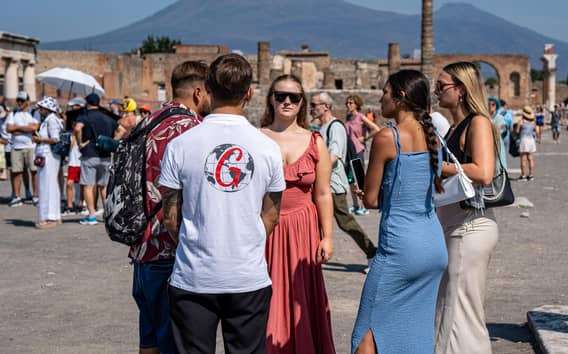 Rondleiding Pompeii vanuit Napels met bus en tickets