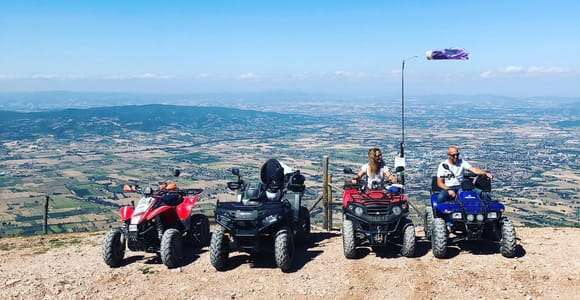 Assise : aventure guidée en quad avec apéritif