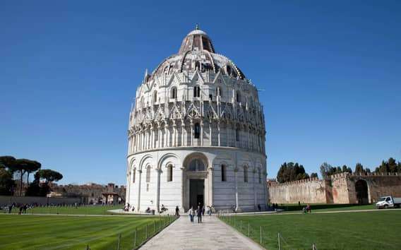 Pisa: Ticket de entrada al Baptisterio y la Catedral con audioguía