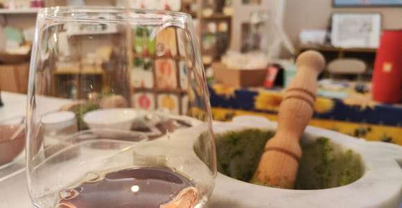 Gênes : dégustation de vin avec pesto et focaccia près de la maison de Christophe Colomb