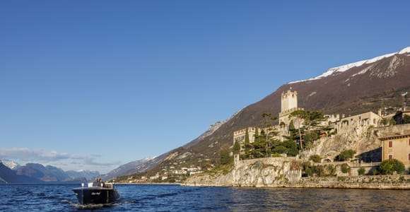 Malcesine:Venetian-style boat tour of northern Lake Garda
