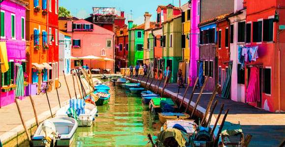 Venecia: Excursión de medio día a la laguna de Murano y Burano