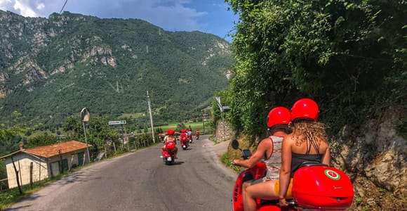 Riva del Garda : Circuit panoramique en Vespa sur le lac de Garde