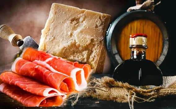 Parma Käse, Schinken und Balsamico Tour mit Familienbetrieben