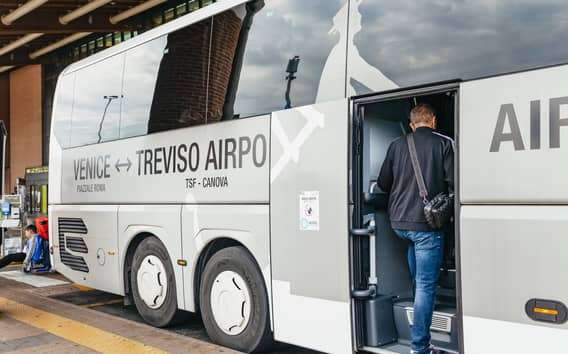 Autobús del aeropuerto de Treviso a Venecia y Mestre