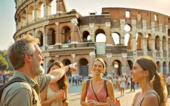 Rome: Colosseum, Forum, and Palatine Tour