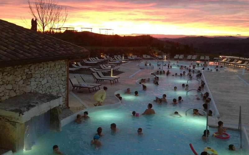 San Giovanni termálfürdő, Rapolano Terme: belépő