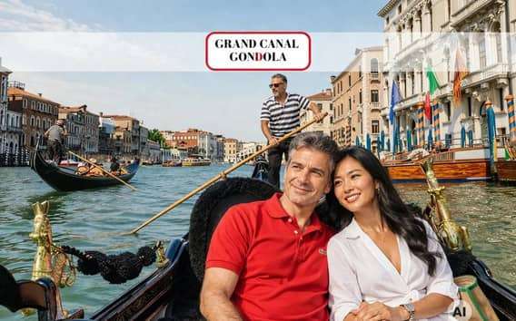Paseo en góndola con explicaciones en directo y galería