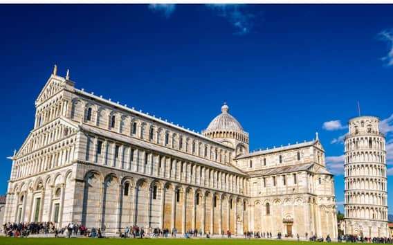 Torre de Pisa sin colas y catedral, con audioguía