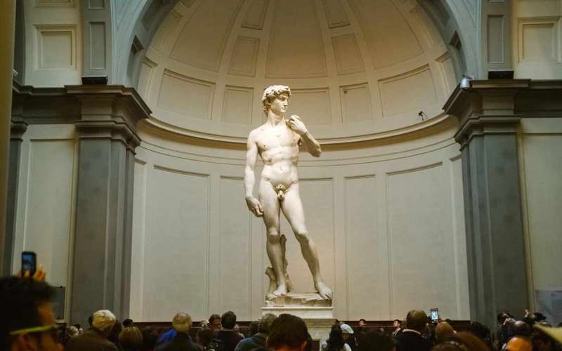 Biglietto David di Michelangelo, Galleria dell'Accademia