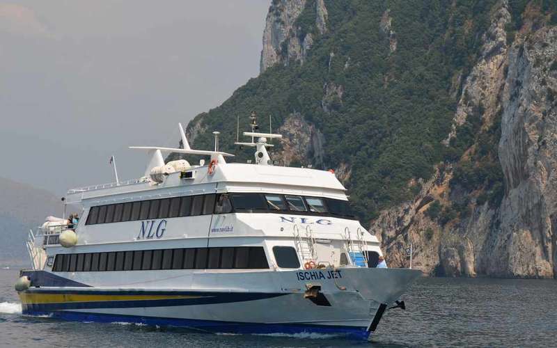 Salerne : Amalfi, Capri, Positano Ferry journée complète