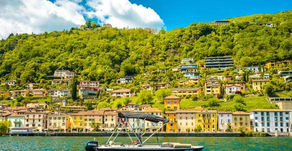 Lago Lugano: 1 hora de aluguel de barco