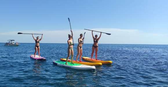 Polignano a Mare: Stand-Up Paddle Board Tocht door de zeegrotten