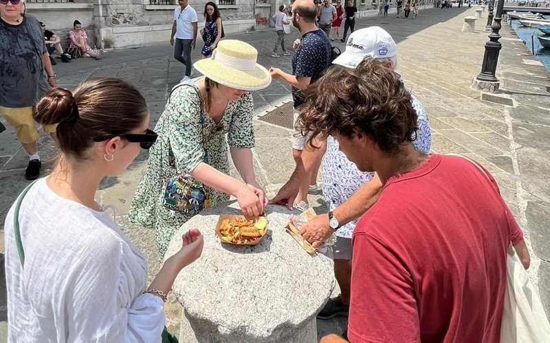 Trieste Street Food Walk with Frico and Panino Cotto