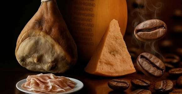 Parma: Parmigiano, Prosciutto och kaffetur med provsmakning