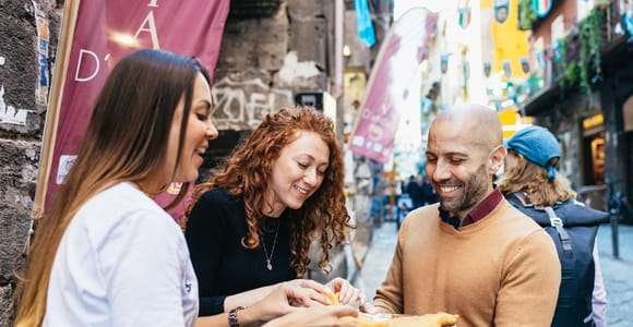 Napels: Street Food wandeltour met lokale gids
