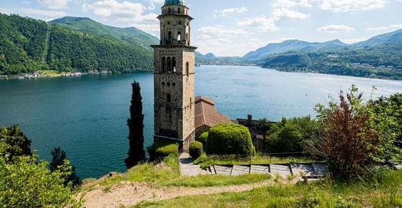 De Lugano: Cruzeiro no Lago de Lugano para Morcote e passeios turísticos