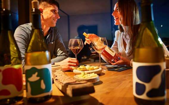 Cata de vinos en Lepa Vida, valle de Vipava