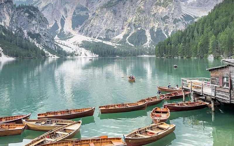 Velencéből: egynapos kirándulás a Dolomitokba és a Braies-tóhoz kisbusszal