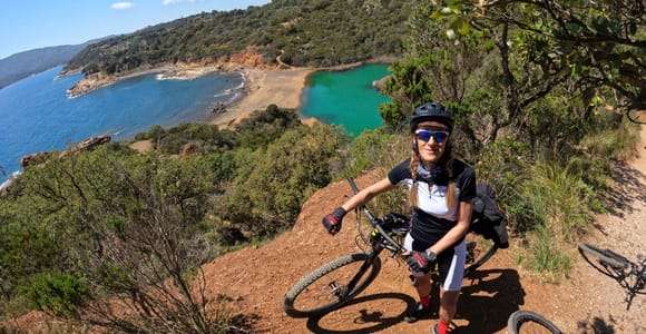 Elba Island Bike Tour: Porto Azzurro and Terranera Lake by MTB