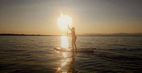 Gardasee: Stand Up Paddleboard Erlebnis mit Dry Bag