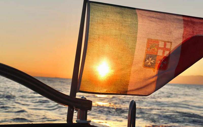 Portofinói naplementés hajókirándulás aperitifvel