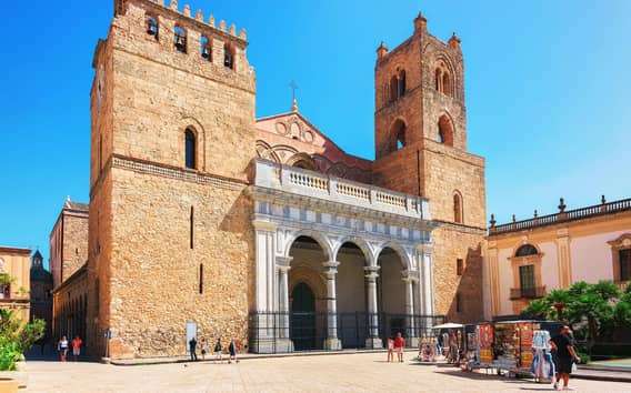 De Palermo: ônibus ou van de ida e volta para Monreale