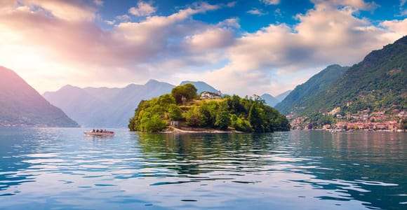 Bellagio: Gemeinsame Bootstour auf dem Comer See